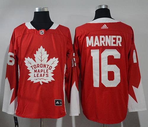 Adidas Maple Leafs #16 Mitchell Marner Red Team Canada Authentic Stitched NHL Jersey